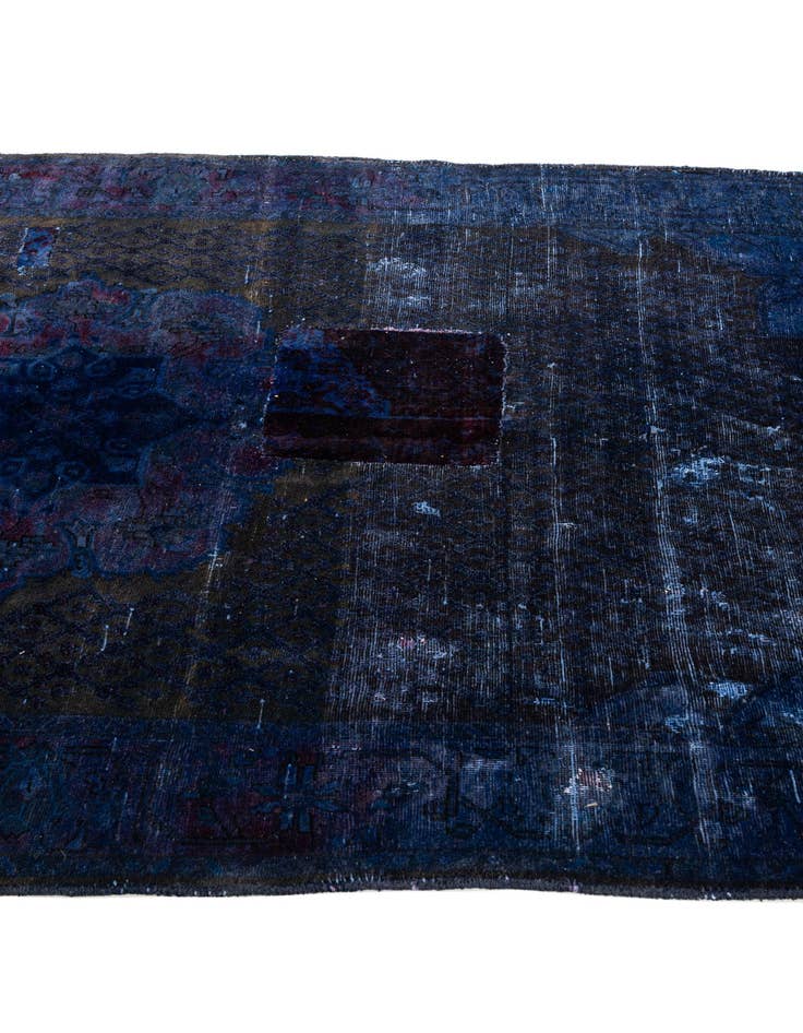 Detail image of  5' x 10' 5  Hand Knotted Ultra Vintage Persian Wool Runner Rug