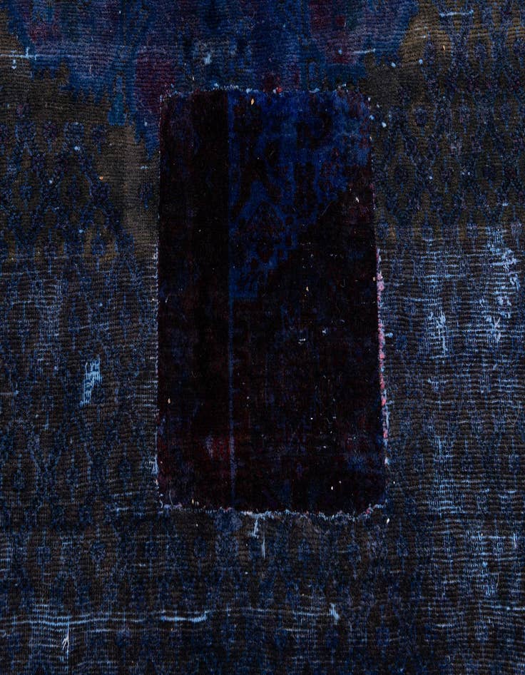 Detail image of  5' x 10' 5  Hand Knotted Ultra Vintage Persian Wool Runner Rug