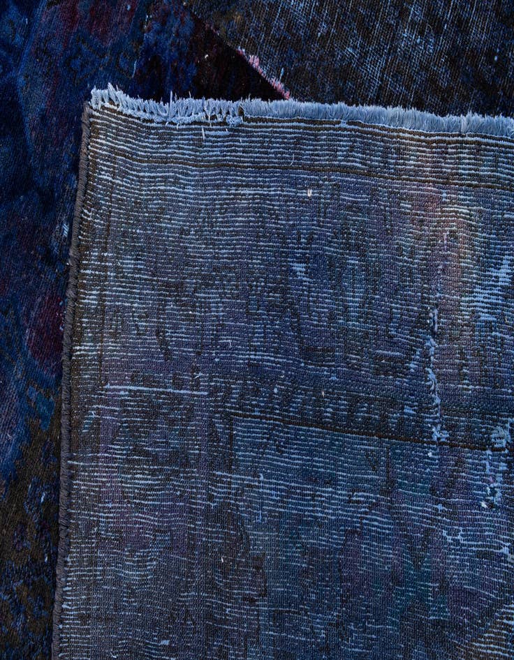 Detail image of  5' x 10' 5  Hand Knotted Ultra Vintage Persian Wool Runner Rug