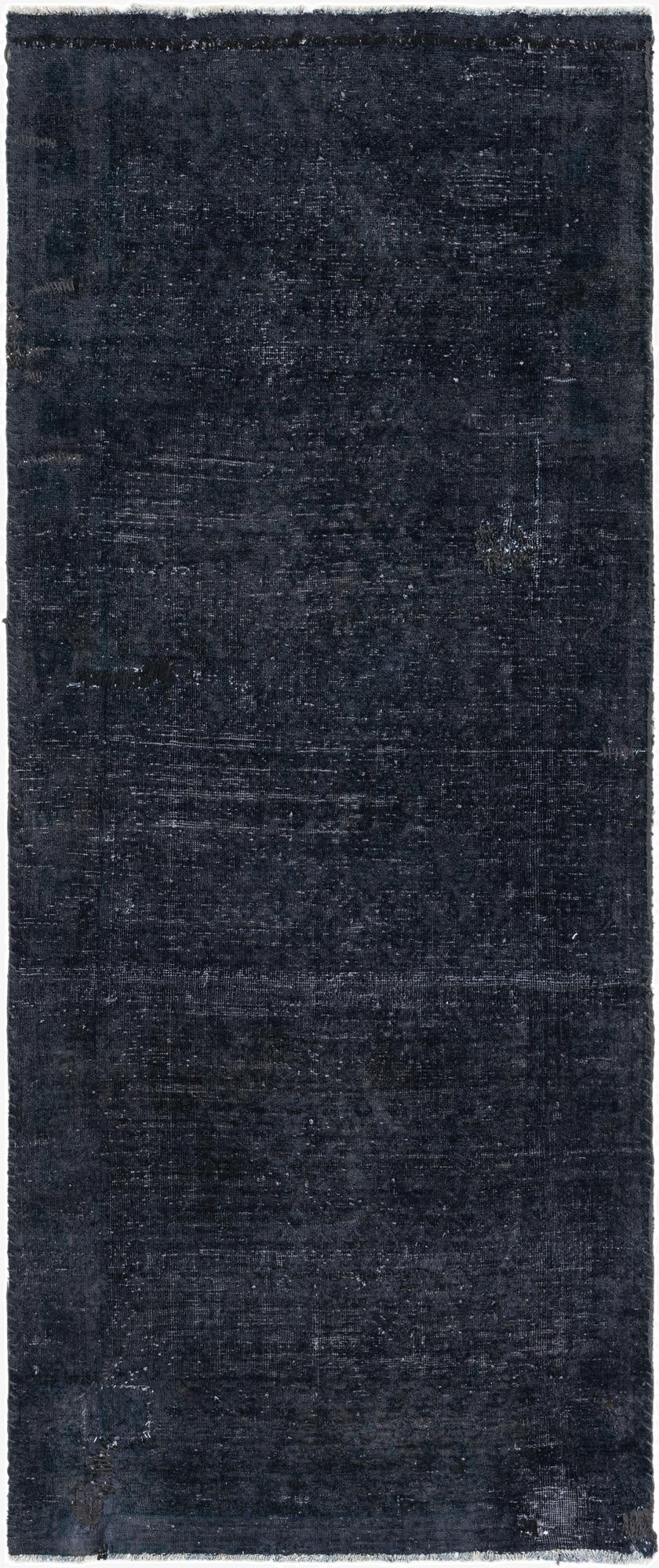  3' 1 x 7' 7  Hand Knotted Ultra Vintage Persian Wool Runner Rug