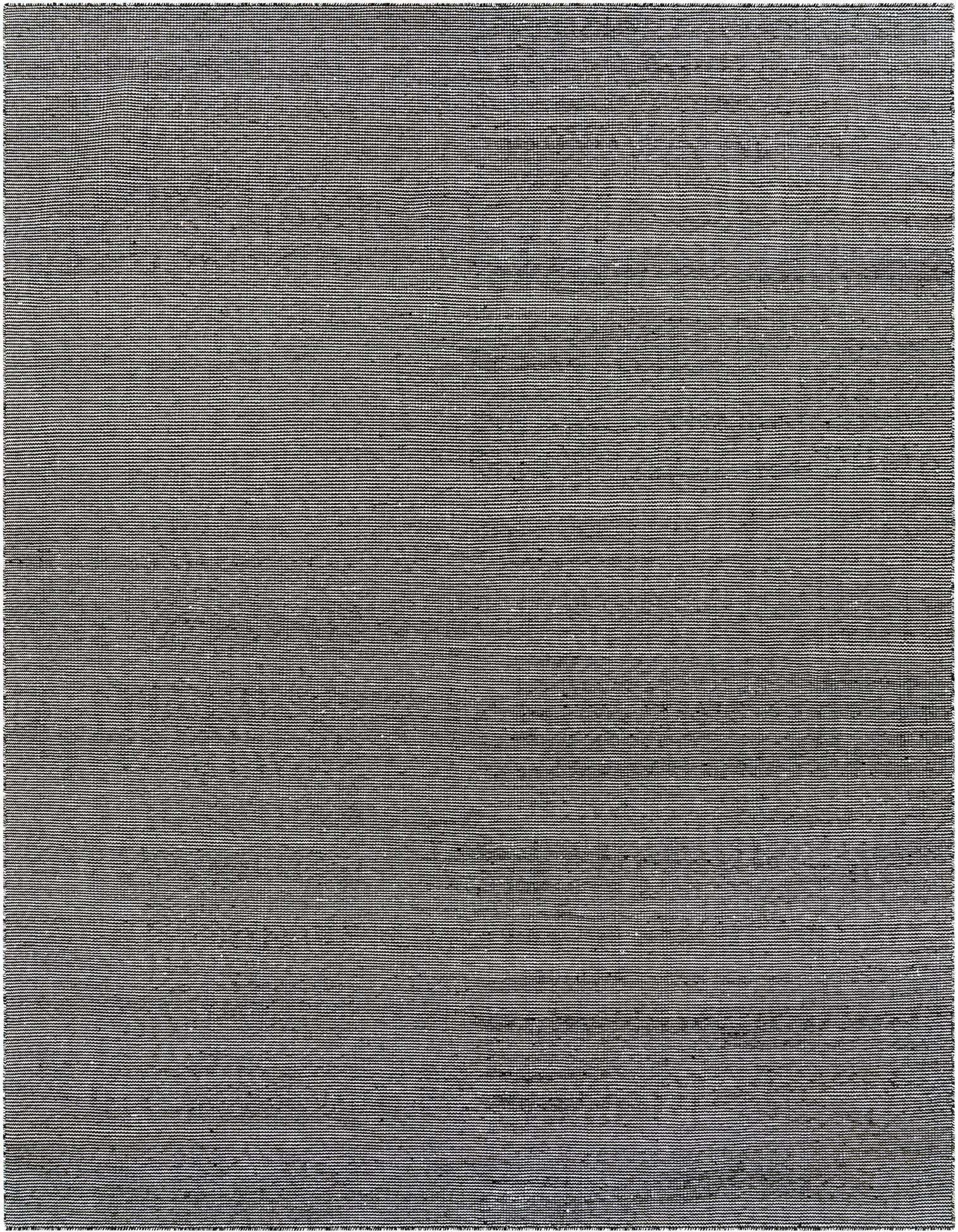 A 9x12 rectangular Black Sky modern rug with a textured flatweave, suitable for indoor and outdoor spaces.