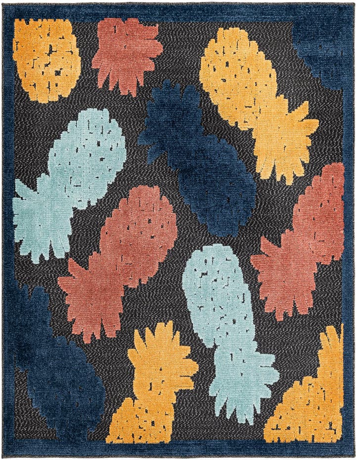  5' 3 x 5' 3  Washable Belize Indoor / Outdoor...