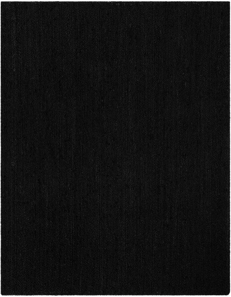 Detail image of  5' 3 x 5' 3  Hand Braided Jute Square Rug