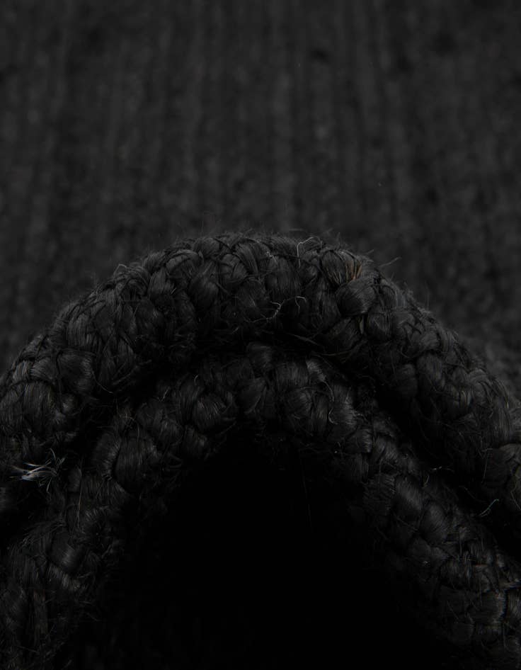 Detail image of  10' x 10'  Hand Braided Jute Square Rug