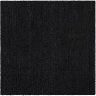  7' 10 x 7' 10  Hand Braided Jute Square Rug