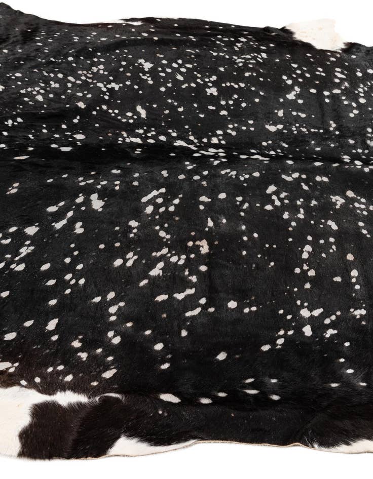 Detail image of  6' 3 x 6' 8 Cowhide Leather Square Rug