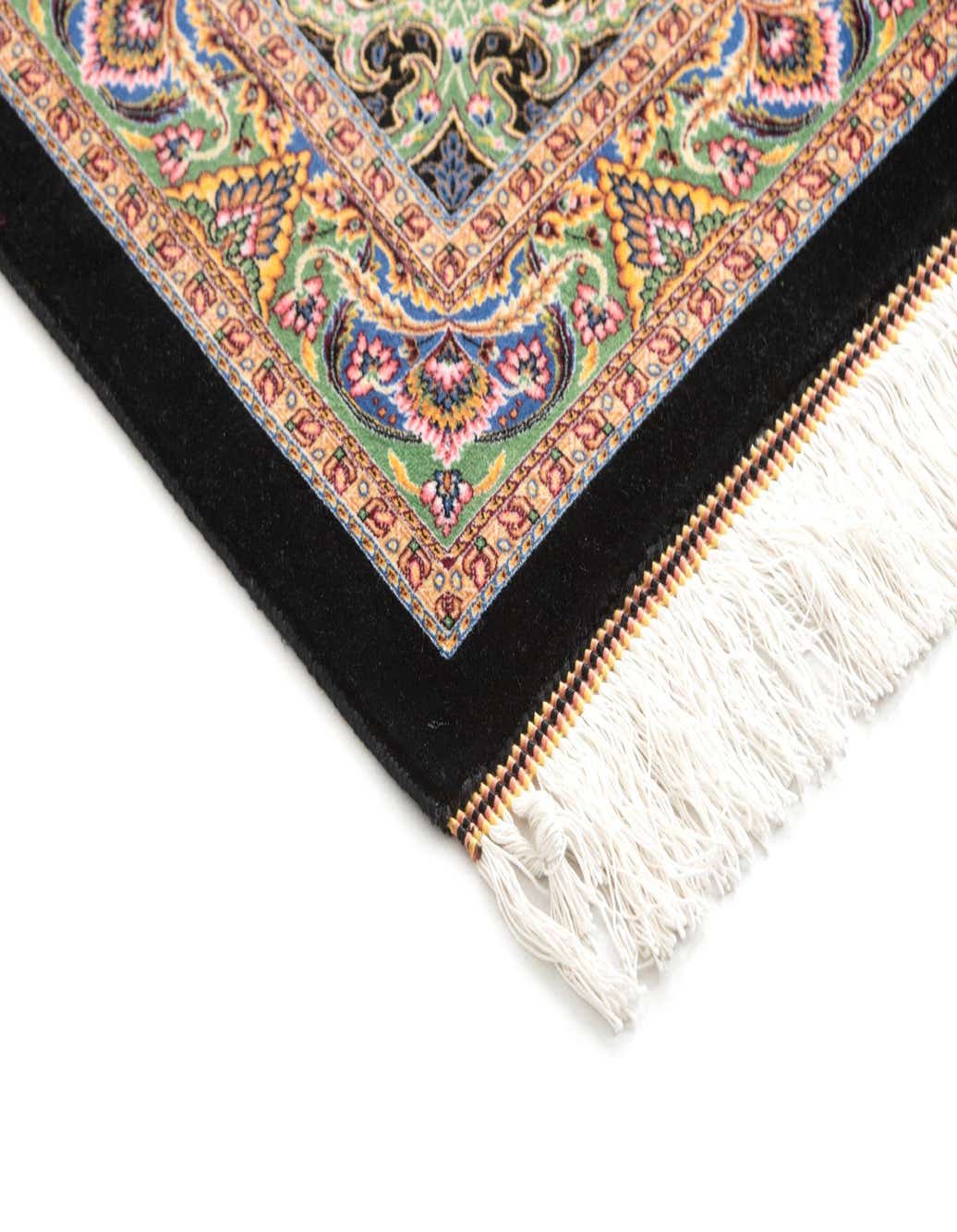 Primary image  6' 7 x 6' 7 Ghom Design Square Rug