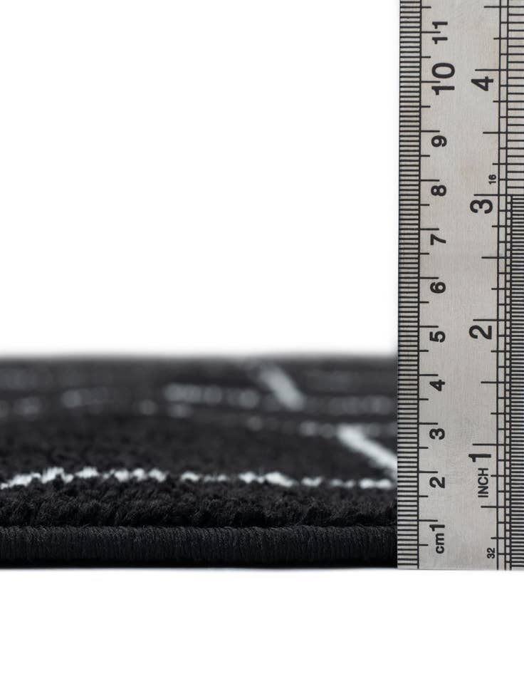 Detail image of  12' x 12' Lattice Frieze Square Rug