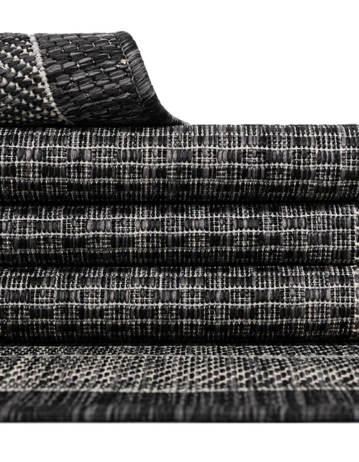 Detail image of  13' x 13'  Washable Border Indoor / Outdoor Square Rug