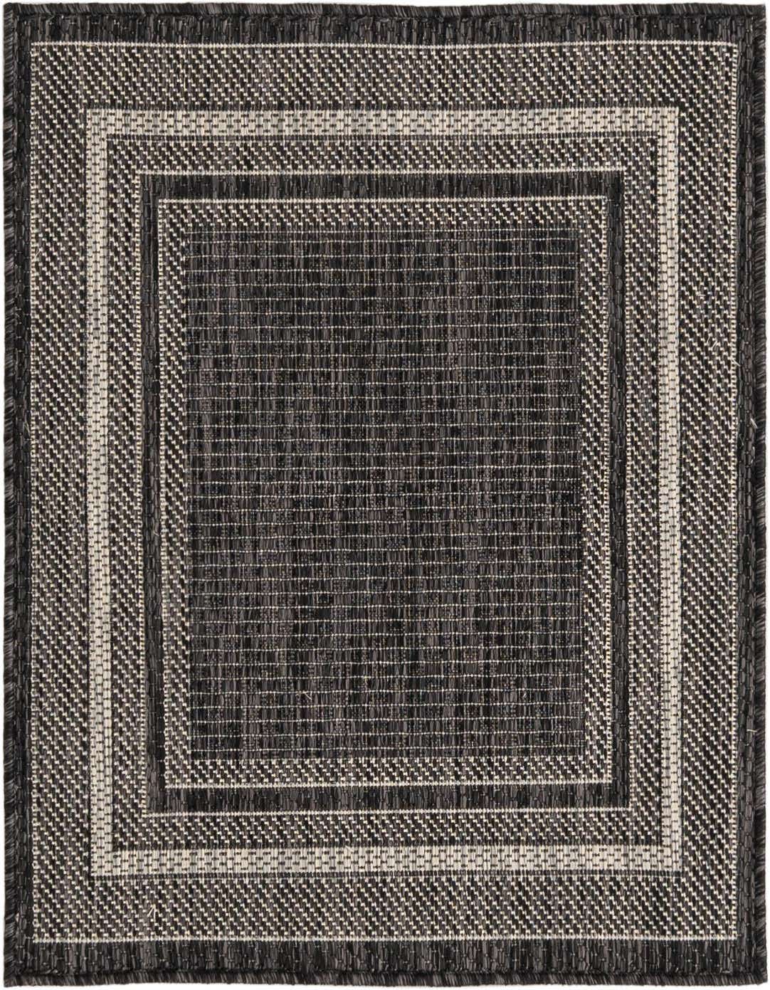 Primary image  2' x 2' 3  Washable Border Indoor / Outdoor Square Rug