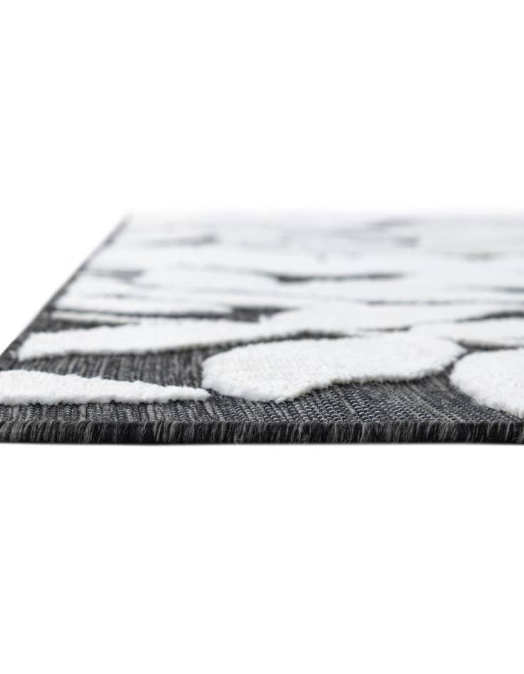 Detail image of  8' 2 x 8' 2  Washable Botanical Indoor / Outdoor Square Rug