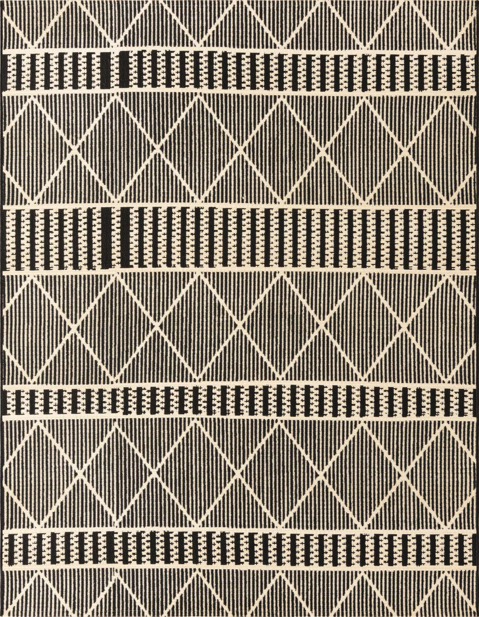 Primary image  6' x 6'  Washable Lattice Indoor / Outdoor Square Rug