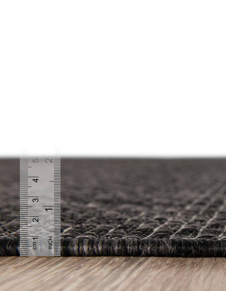 Detail image of  10' x 10'  Washable Solid Indoor / Outdoor Square Rug