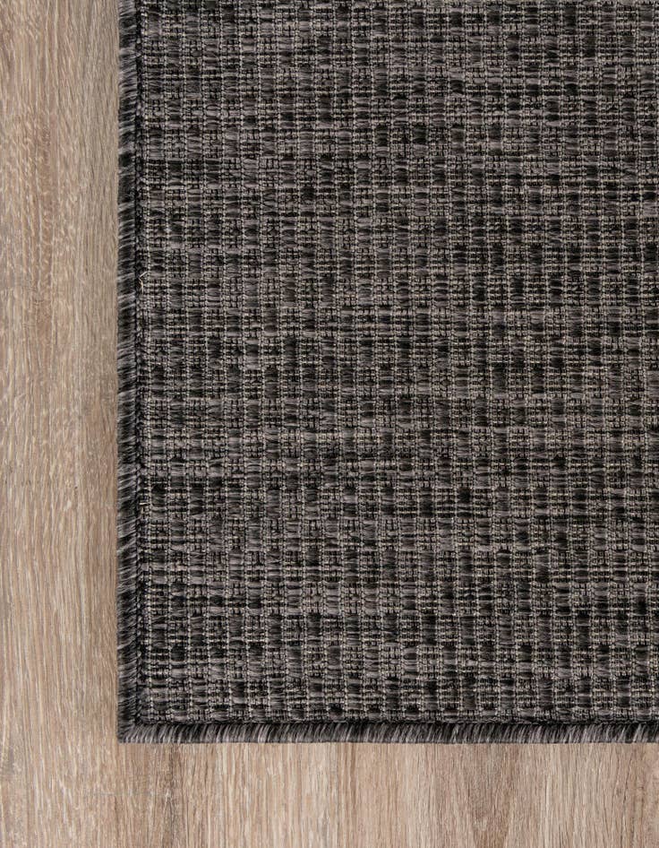 Detail image of  10' x 10'  Washable Solid Indoor / Outdoor Square Rug