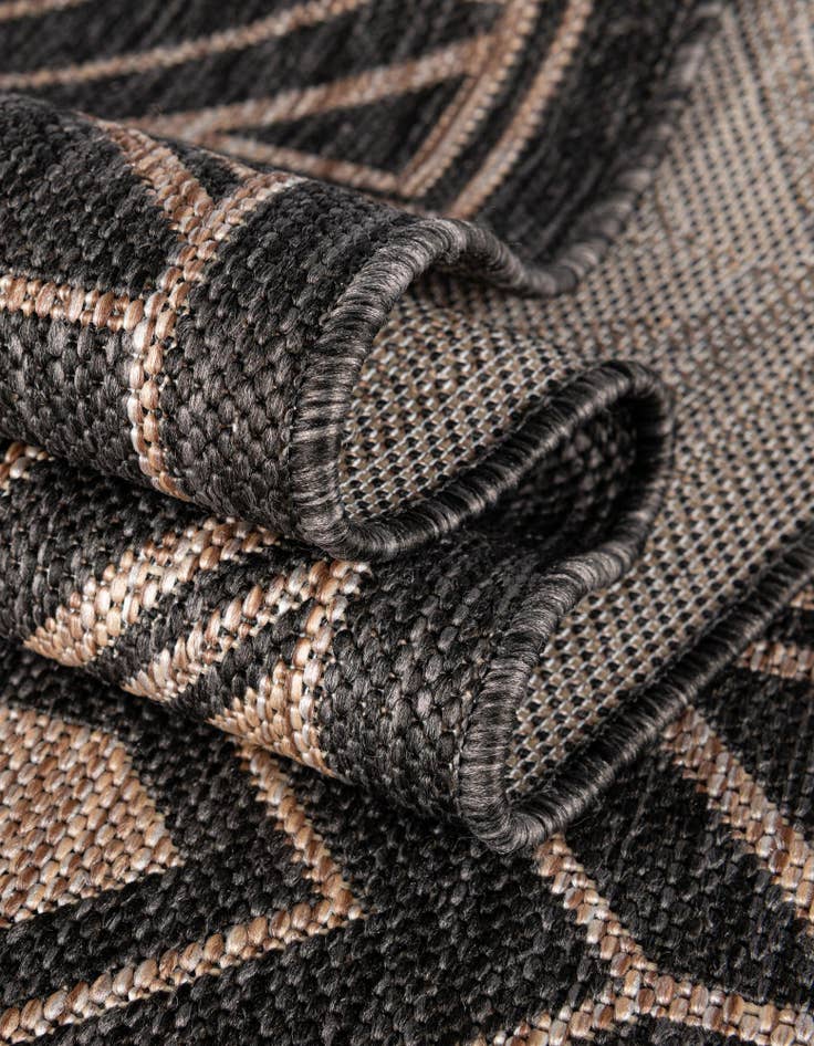 Detail image of  13' x 13'  Washable Southwestern Indoor / Outdoor Square Rug