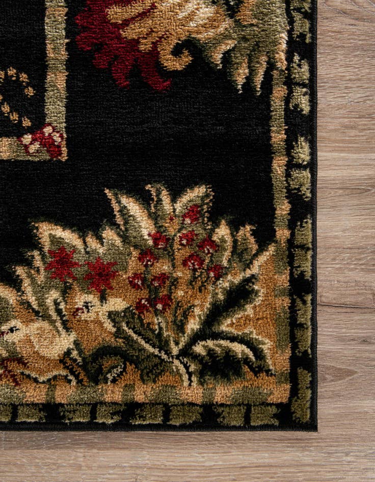 Detail image of  5' 3 x 5' 3 Pastoral Square Rug