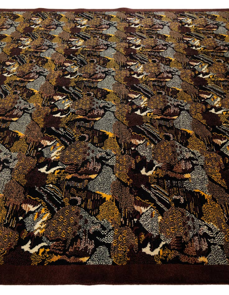 Detail image of  7' 8 x 8' 1  Hand Knotted Tibet Wool Square Rug