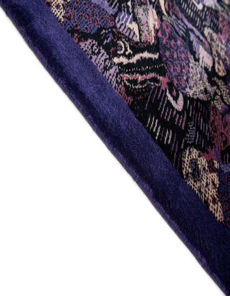 Detail image of  7' 6 x 8'  Hand Knotted Tibet Wool Square Rug