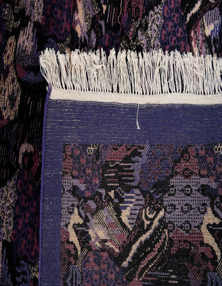 Detail image of  7' 6 x 8'  Hand Knotted Tibet Wool Square Rug