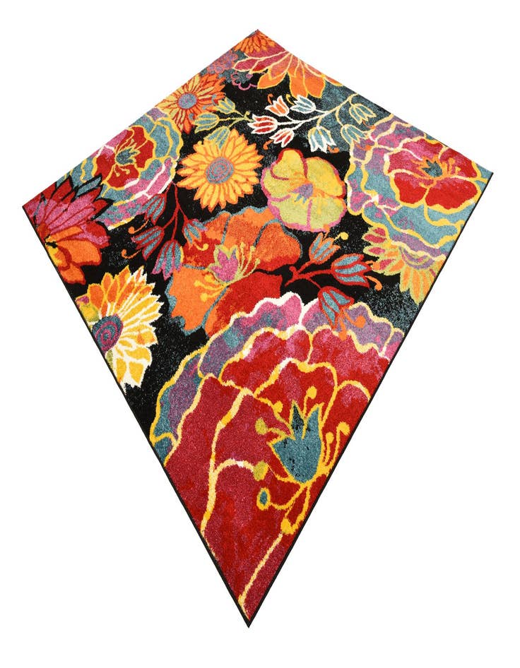 Detail image of  7' 10 x 7' 10 Tuscany Square Rug