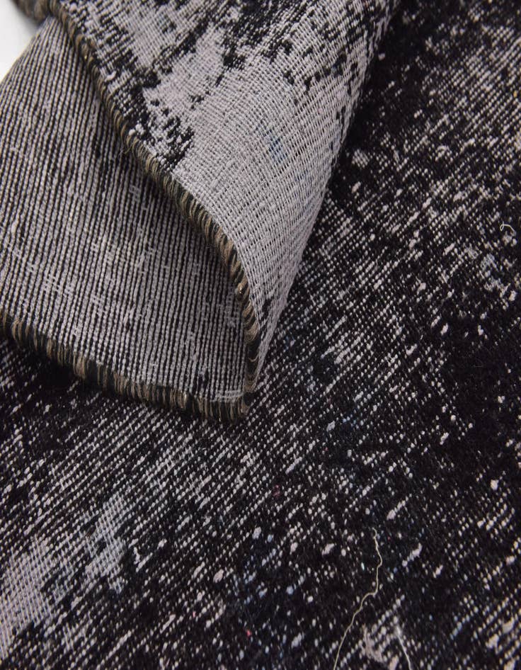 Detail image of  6' 7 x 6' 10  Hand Knotted Ultra Vintage Persian Wool Square Rug