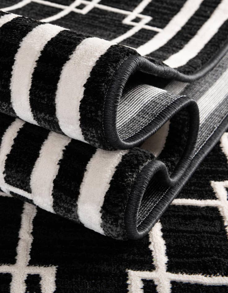 Detail image of Jill Zarin 7' 10 x 7' 10 Metropolitan Uptown Square Rug