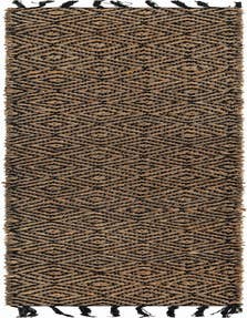 Detail image of  1' 2 x 10'  Hand Woven Braided Jute Table Runner Rug