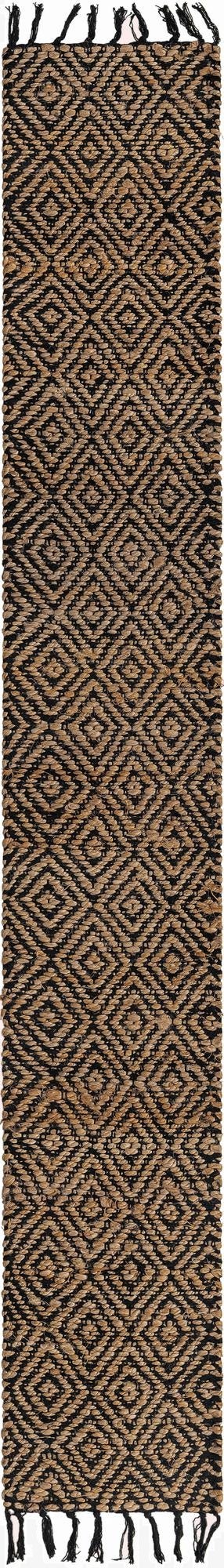  1' 2 x 8'  Hand Woven Braided Jute Table Runner Rug