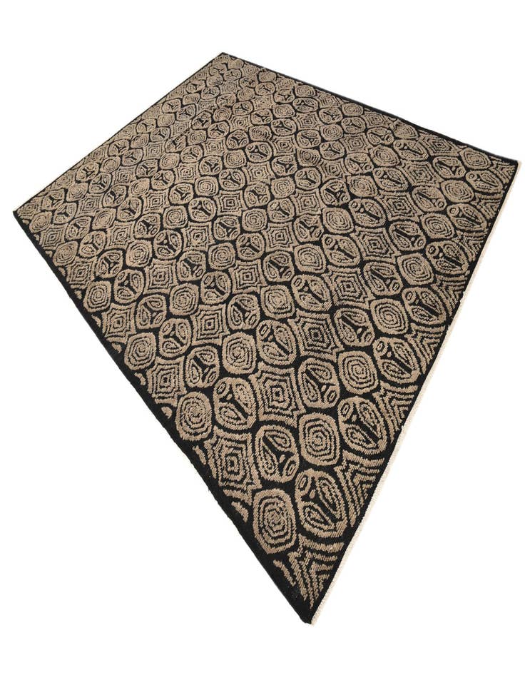 Detail image of  9' 3 x 12'  Hand Knotted Darya Wool Rug