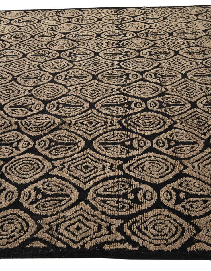 Detail image of  9' 3 x 12'  Hand Knotted Darya Wool Rug