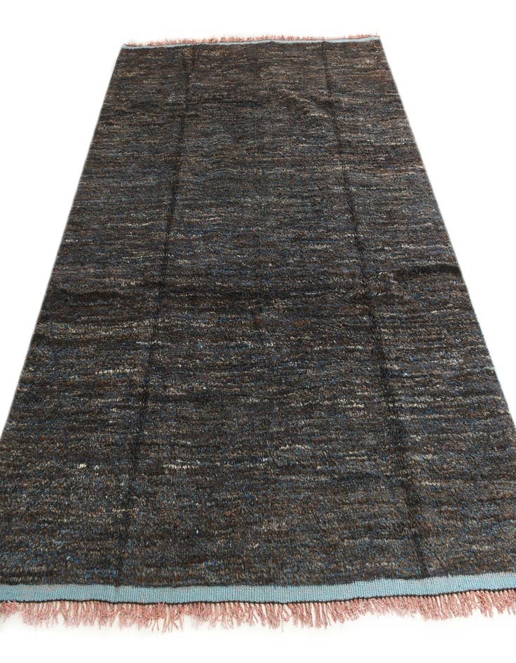 Detail image of  7' 9 x 9' 2  Hand Knotted Moroccan Wool Rug