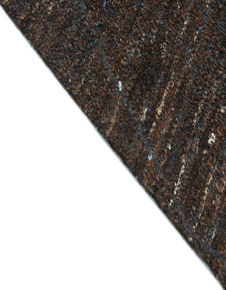 Detail image of  5' 10 x 9' 2  Hand Knotted Moroccan Wool Rug