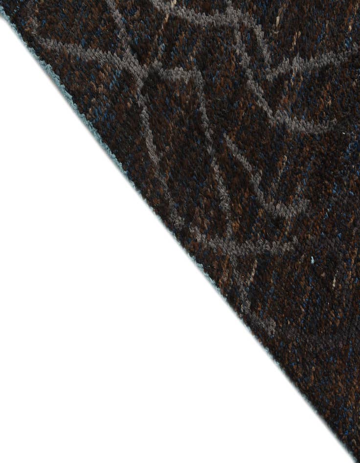 Detail image of  8' x 10' 1  Hand Knotted Moroccan Wool Rug