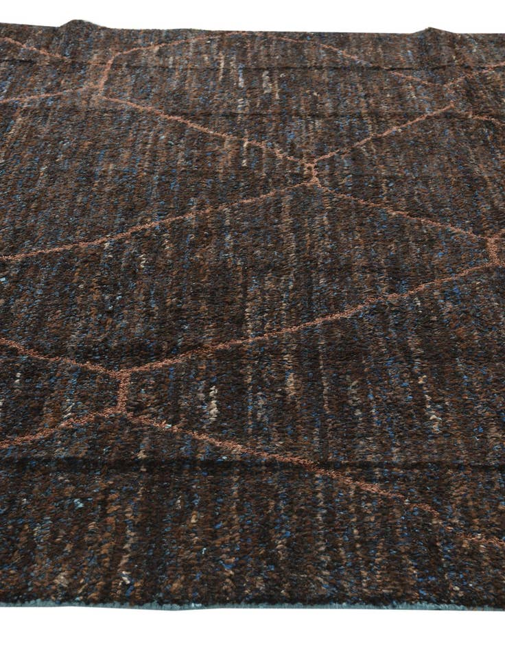 Detail image of  7' 10 x 10' 4  Hand Knotted Moroccan Wool Rug