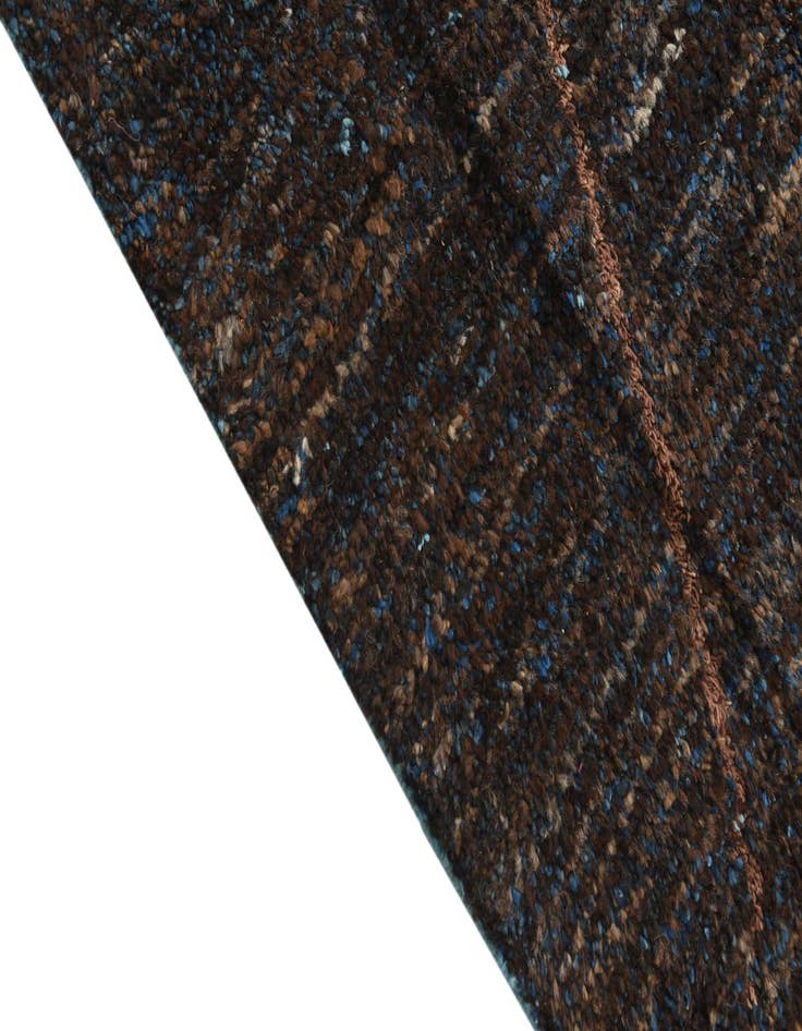 Detail image of  7' 10 x 10' 4  Hand Knotted Moroccan Wool Rug