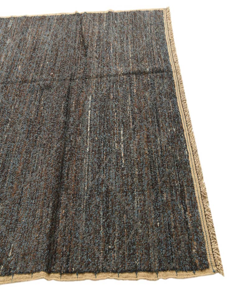 Detail image of  6' 2 x 9' 6  Hand Knotted Moroccan Wool Rug