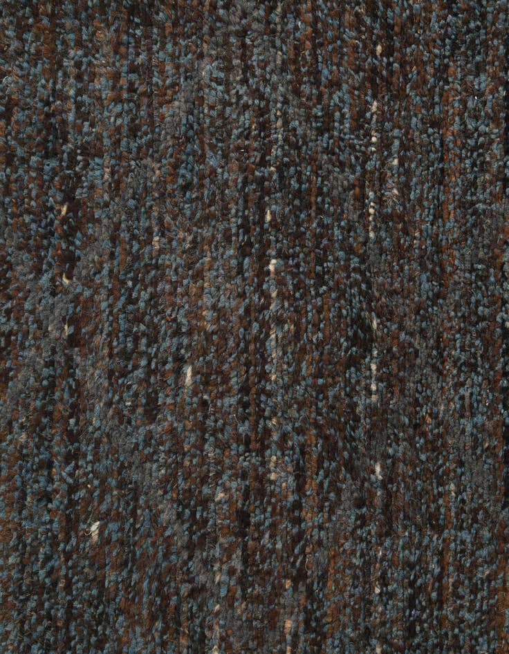 Detail image of  6' 2 x 9' 6  Hand Knotted Moroccan Wool Rug