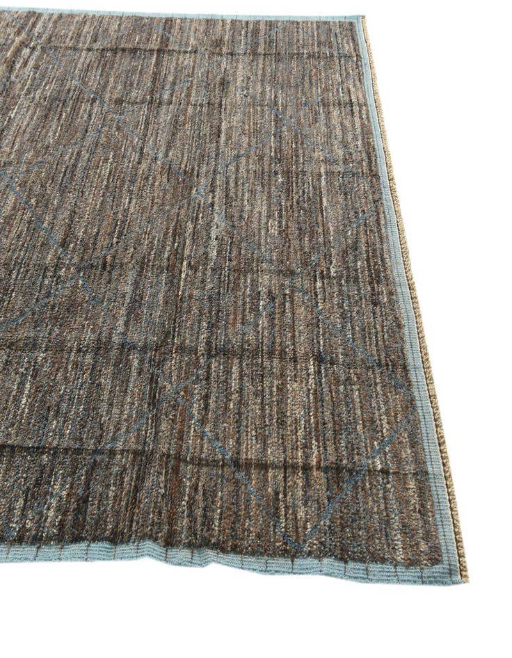 Detail image of  7' 10 x 10' 4  Hand Knotted Moroccan Wool Rug