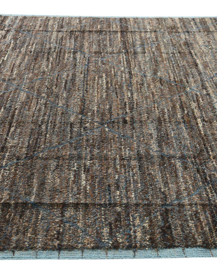 Detail image of  7' 10 x 10' 4  Hand Knotted Moroccan Wool Rug