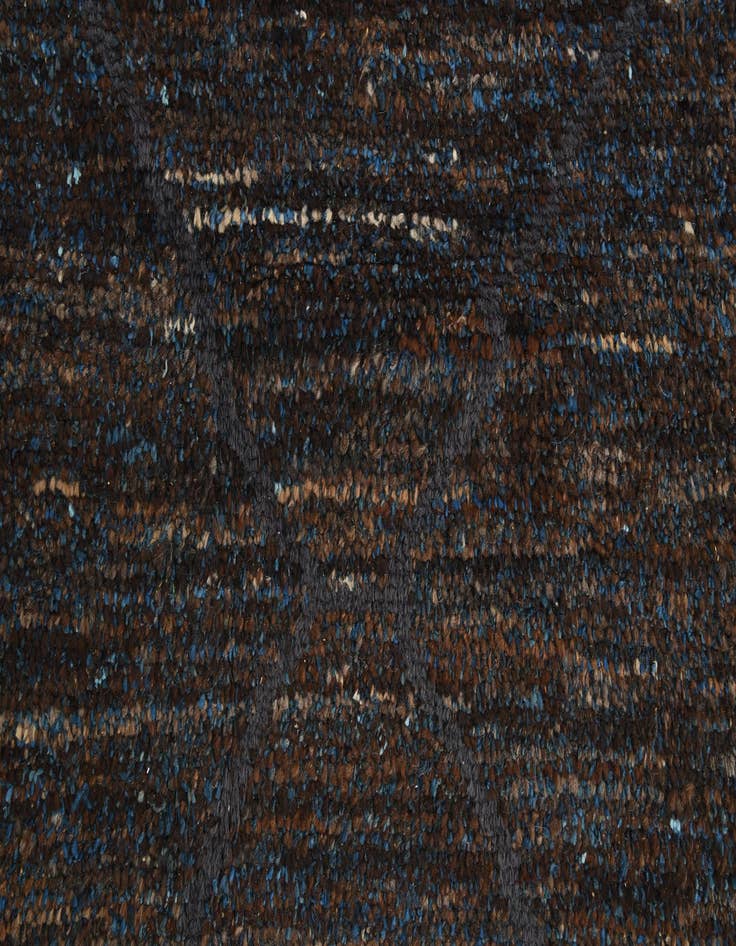 Detail image of  7' 10 x 10' 6  Hand Knotted Moroccan Wool Rug