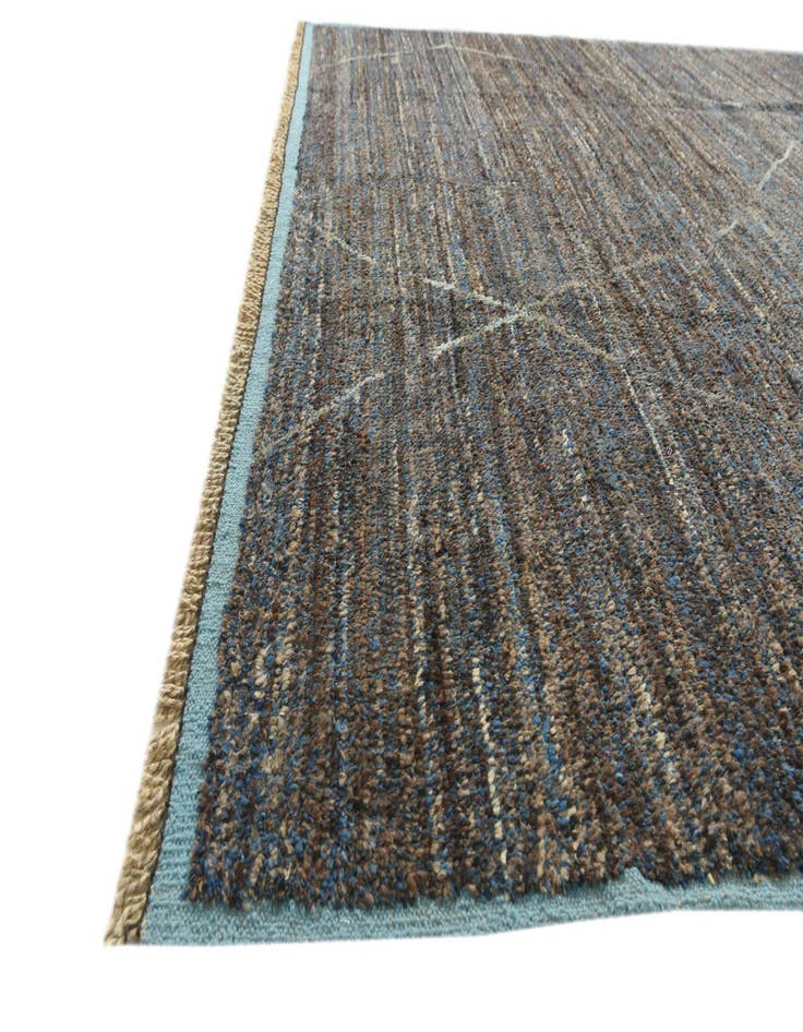 Detail image of  9' 3 x 12' 2  Hand Knotted Moroccan Wool Rug