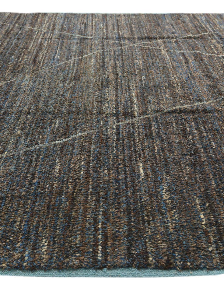 Detail image of  9' 3 x 12' 2  Hand Knotted Moroccan Wool Rug