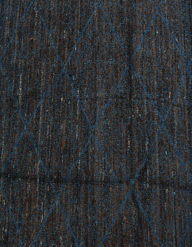 Detail image of  6' 3 x 9' 4  Hand Knotted Moroccan Wool Rug