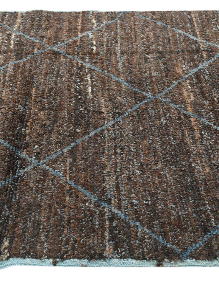 Detail image of  5' x 8' 5  Hand Knotted Moroccan Wool Rug