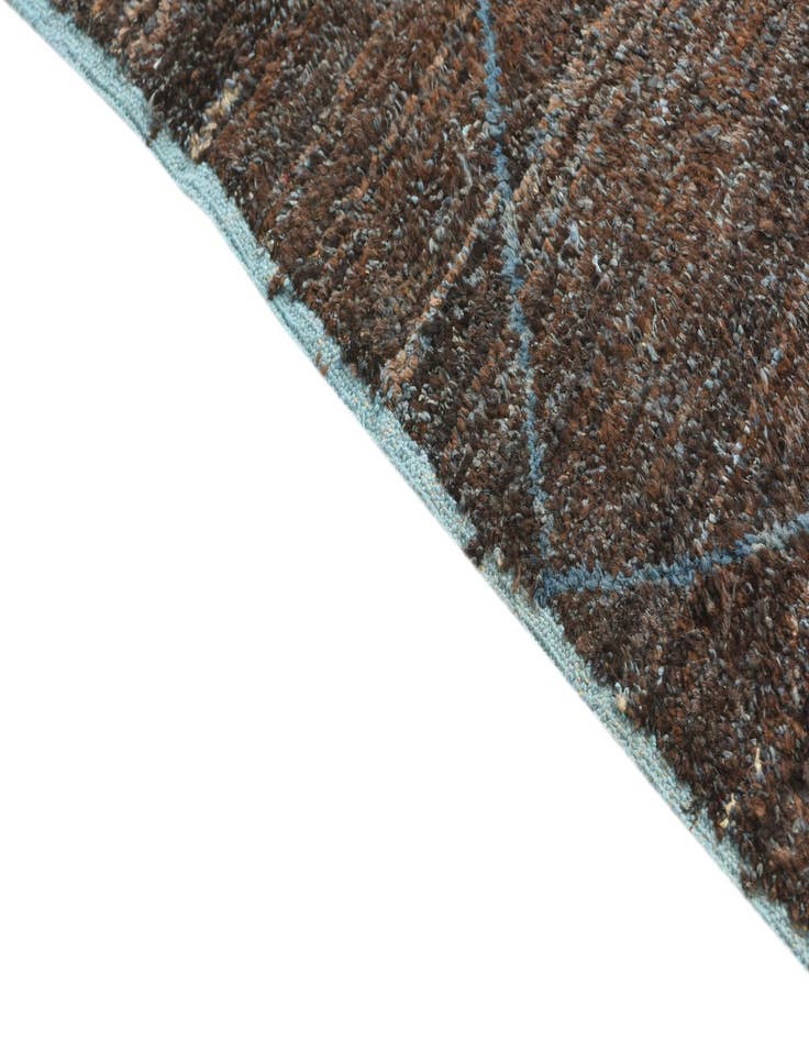 Detail image of  5' x 8' 5  Hand Knotted Moroccan Wool Rug