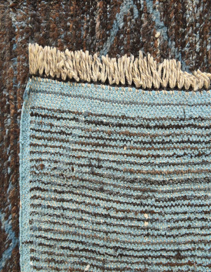 Detail image of  5' x 8' 5  Hand Knotted Moroccan Wool Rug