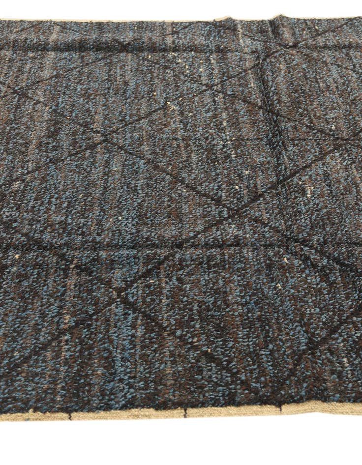 Detail image of  6' 4 x 9' 3  Hand Knotted Moroccan Wool Rug