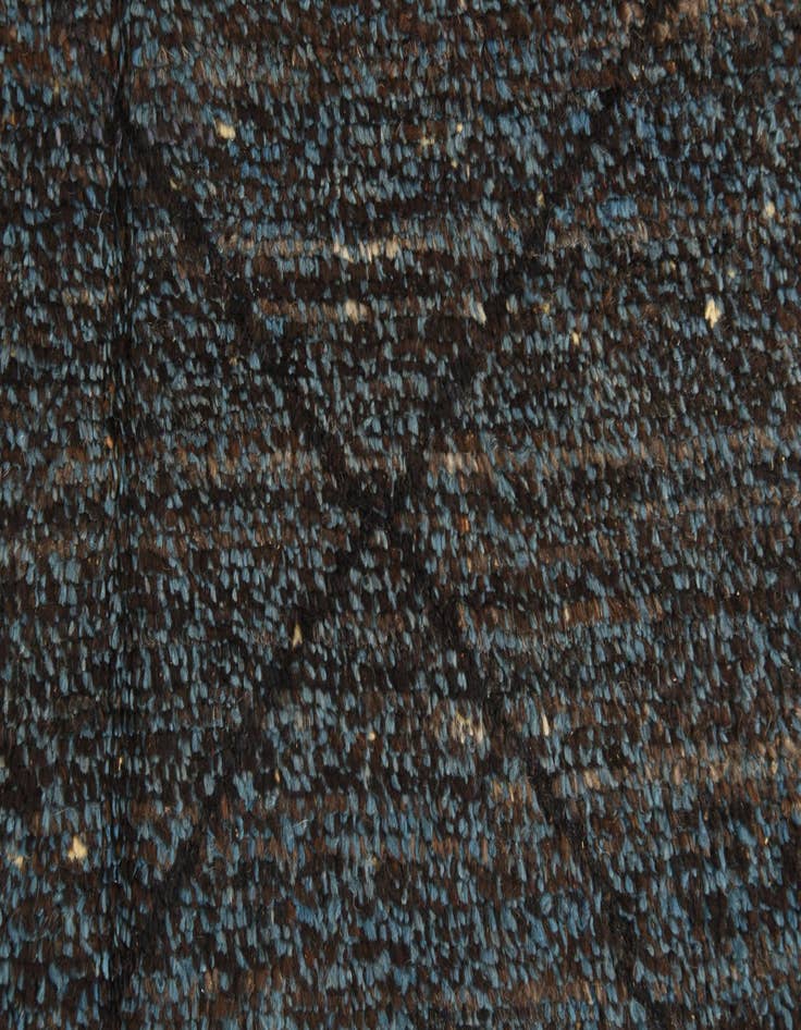 Detail image of  6' 4 x 9' 3  Hand Knotted Moroccan Wool Rug