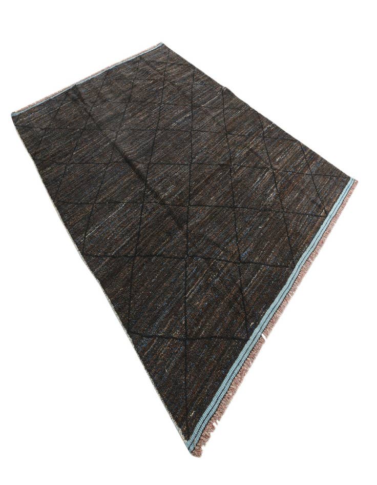 Detail image of  8' x 10' 4  Hand Knotted Moroccan Wool Rug