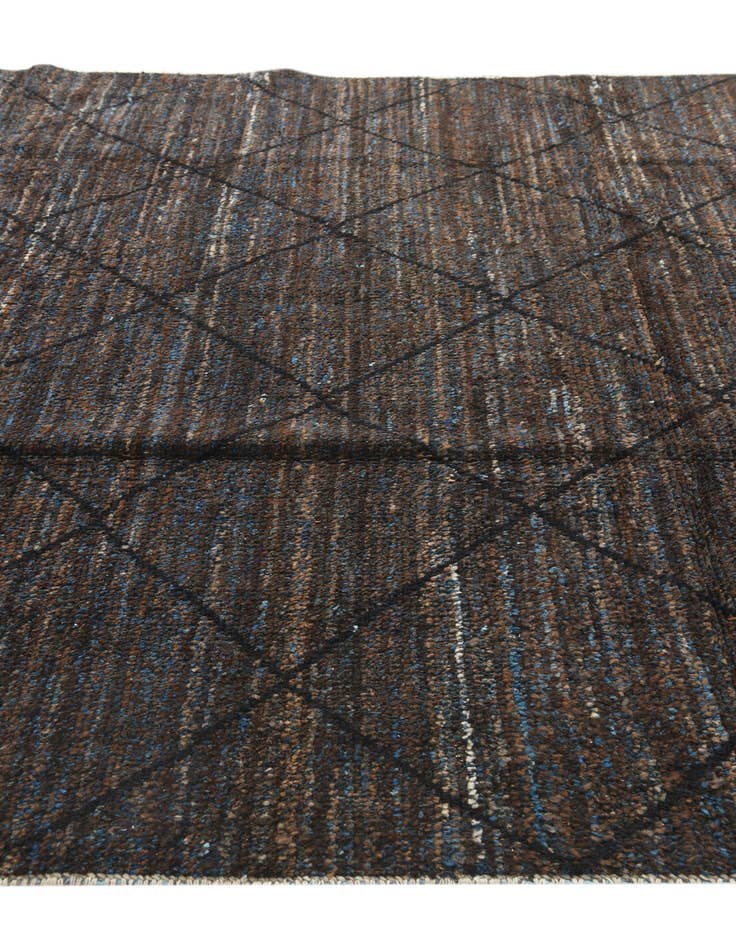 Detail image of  8' x 10' 4  Hand Knotted Moroccan Wool Rug